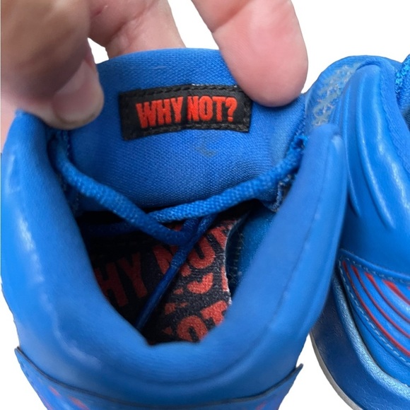 KIDS TODDLER JORDAN WHY NOT ZERO Toddler Shoes Blue/orange Size 7c - Picture 5 of 8